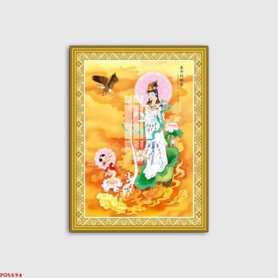 File tranh in tráng gương File tranh phật PG5694 (siêu nét)