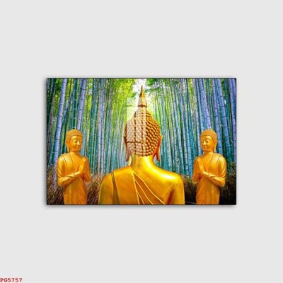 File in trần File tranh phật PG5757 (file gốc) hoa văn 3D