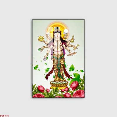 Tải file File tranh phật PG5777 (gốc) in tranh tráng gương