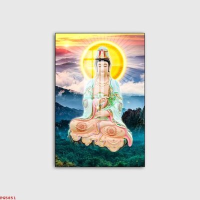 File gốc File tranh phật PG5851 (in 3D) nghệ thuật