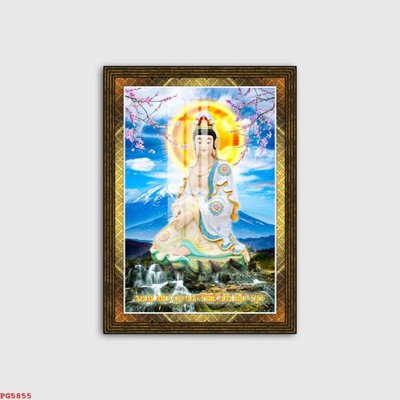 Tải file File tranh phật PG5855 (gốc) làm file in ấn