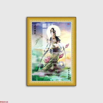 File gốc File tranh phật PG6016 (phong cách) tối giản
