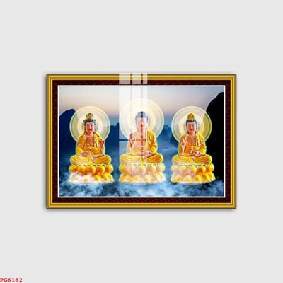 Ảnh gốc File tranh phật PG6162 (độ nét cao) in mica