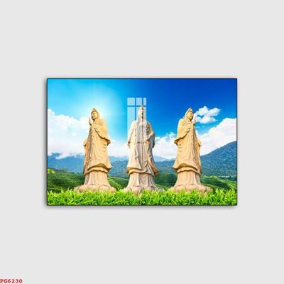 File gốc File tranh phật PG6230 (in lụa) chi tiết cao