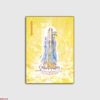 File tranh File tranh phật PG6319 (bản gốc) in lụa 3D