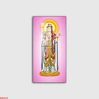 File in lụa File tranh phật PG6434 (tân cổ điển) File tranh phật PG6434