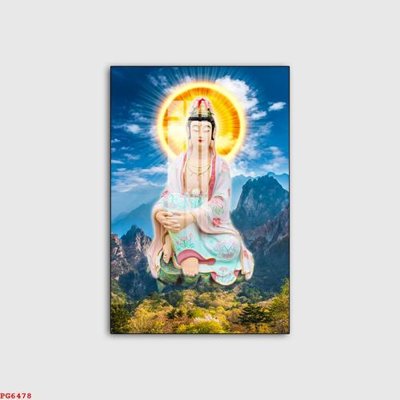 Download file gốc File tranh phật PG6478 (in mica) 3D