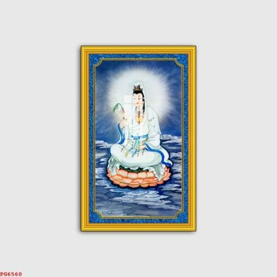 Download file gốc File tranh phật PG6560 (in mica) 3D