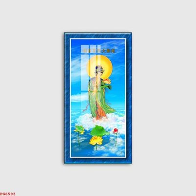 File tranh in trần 3D File tranh phật PG6593 (ảnh gốc)