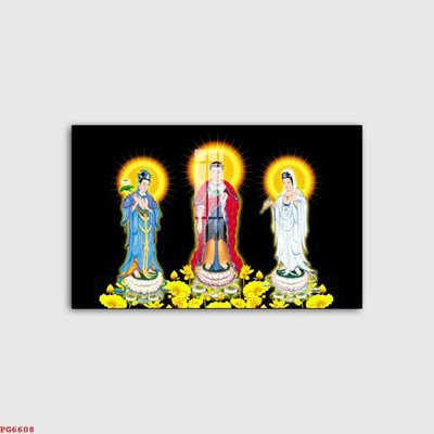 File tranh File tranh phật PG6608 (ảnh gốc) in trần xuyên sáng