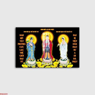 File gốc File tranh phật PG6609 (in ấn) màu sắc trung thực