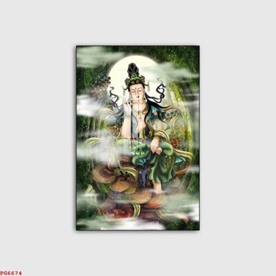 Hình ảnh file gốc in lụa File tranh phật PG6674