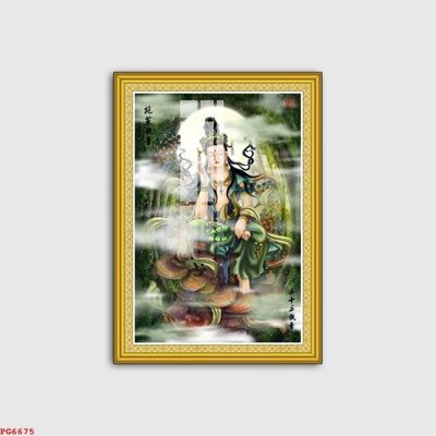 File in ấn File tranh phật PG6675 (bản gốc) cao cấp
