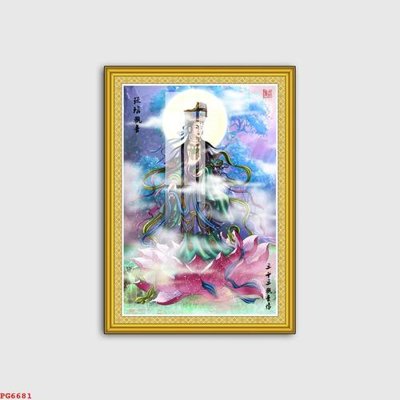 File tranh in trần File tranh phật PG6681 (ảnh gốc siêu nét)