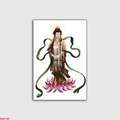 Hình ảnh file gốc File tranh phật PG6748 cho in UV