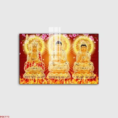 File tranh File tranh phật PG6773 (ảnh gốc) in trần xuyên sáng