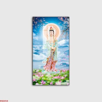 File PSD File tranh phật PG6858 (bản gốc) độ phân giải cao
