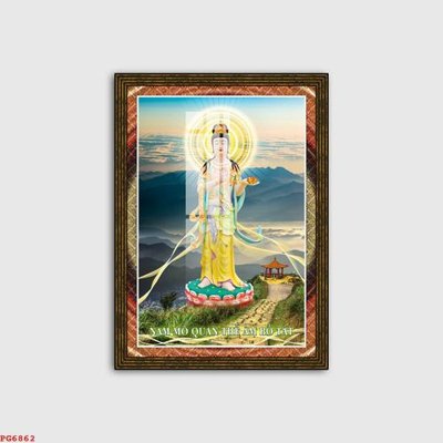 File PSD in ấn File tranh phật PG6862 (chất lượng cao)
