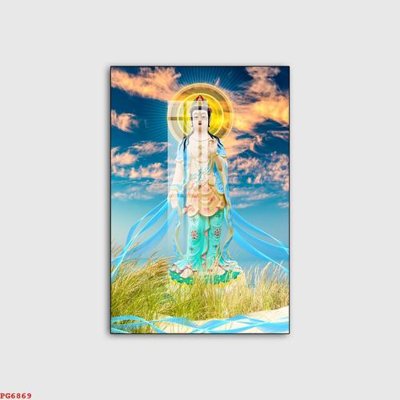 File PSD File tranh phật PG6869 (chất lượng in ấn)