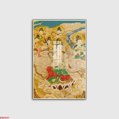 File gốc File tranh phật PG6907 (in lụa) chi tiết cao