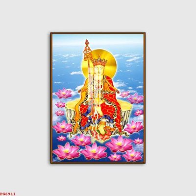 File gốc File tranh phật PG6911 (chủ đề hiện đại) trang trí
