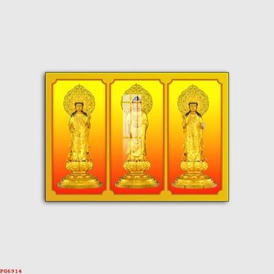 File tranh File tranh phật PG6914 (gốc) in trên kính