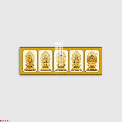 File tranh in tráng gương File tranh phật PG6987 (siêu nét)