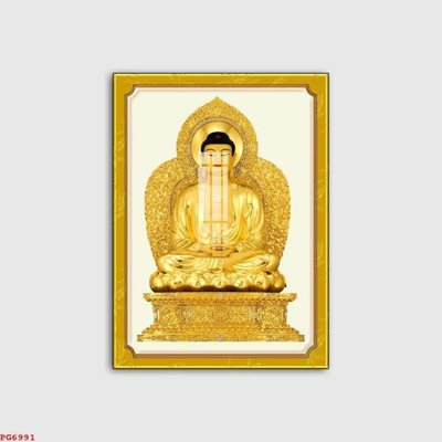 File tranh File tranh phật PG6991 (ảnh gốc) in trần xuyên sáng