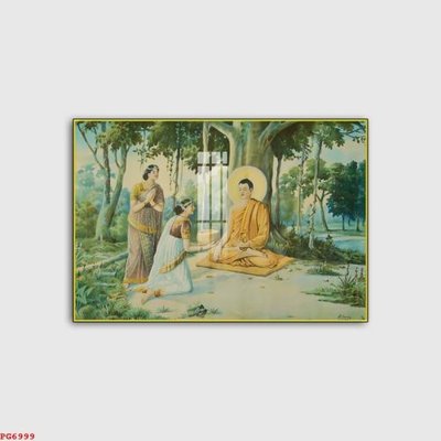 File gốc File tranh phật PG6999 (trang trí) cho phòng khách