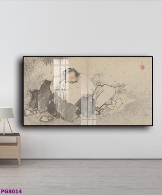 File tranh quảng cáo File tranh phật cổ PG8014 (download file gốc)