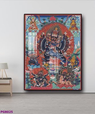 File gốc File tranh phật cổ PG8025 (trang trí) phòng làm việc