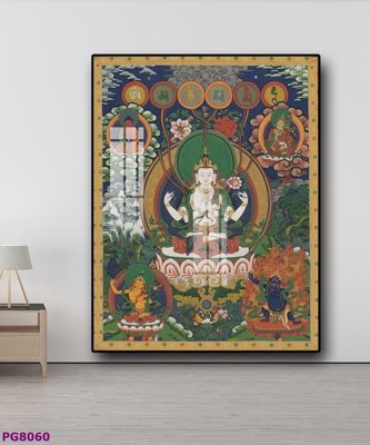 File gốc File tranh phật cổ PG8060 (trang trí) phòng trẻ em