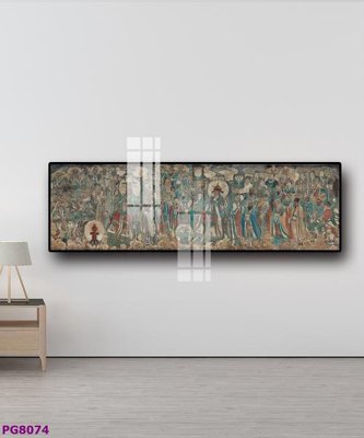 File in mica File tranh phật cổ PG8074 (ảnh gốc) đẹp