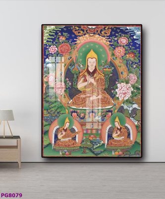 File PSD File tranh phật cổ PG8079 (bản gốc) đã tách nền