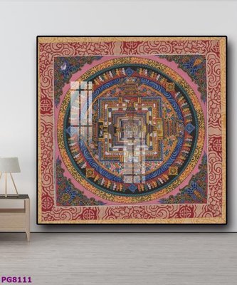 File tranh File tranh phật cổ PG8111 (gốc) chủ đề thành phố