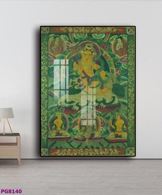 File tranh File tranh phật cổ PG8140 (gốc) in vải canvas