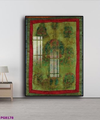 File in trần File tranh phật cổ PG8178 (bản gốc) đại dương