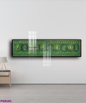 File tranh gốc in trần nhà File tranh phật cổ PG8181 3D