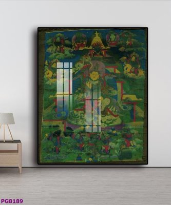 Download file File tranh phật cổ PG8189 (gốc) in mica ốp bếp