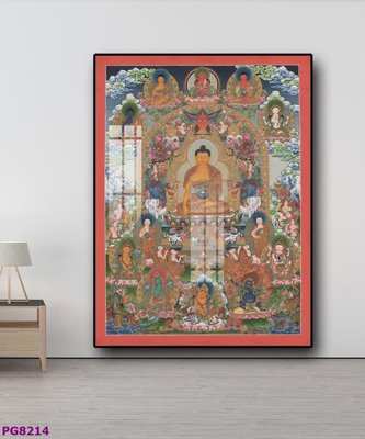 File gốc File tranh phật cổ PG8214 (dành cho quảng cáo)