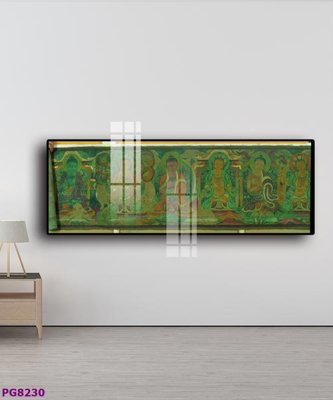 Download file File tranh phật cổ PG8230 (gốc) in mica đèn LED