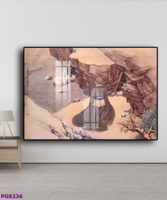 File PSD File tranh phật cổ PG8236 (bản gốc) chất lượng nhất