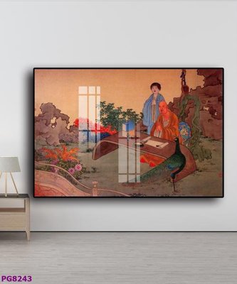 File in ấn File tranh phật cổ PG8243 (bản gốc) cao cấp