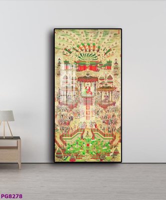 Tải file File tranh phật cổ PG8278 (gốc) làm tranh trang trí