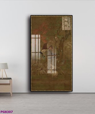 File tranh File tranh phật cổ PG8307 (bản gốc) in lụa 5D