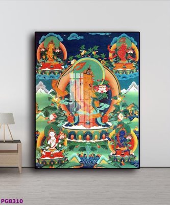 File gốc File tranh phật cổ PG8310 (chuẩn màu) cho in offset