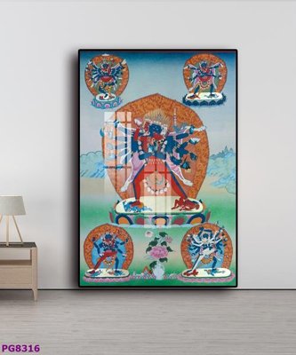 File tranh gốc File tranh phật cổ PG8316 (bản quyền) độc đáo