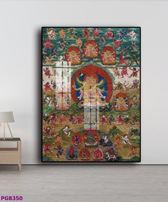 File ảnh File tranh phật cổ PG8350 (gốc) trang trí khách sạn