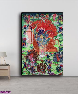 Tải file PSD File tranh phật cổ PG8357 (nguyên layer) để in