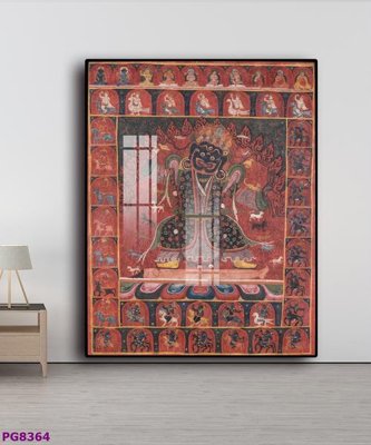 File gốc File tranh phật cổ PG8364 (trang trí) phòng ngủ